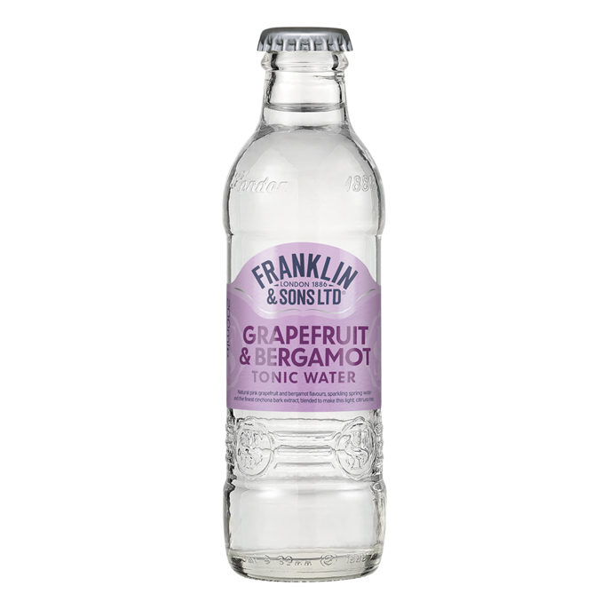 Pink Grapefruit Tonic Water with Bergamot